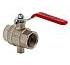 Кран шаровой VALTEC   1" для подключения датчика температуры, (VT.247.N.06	)