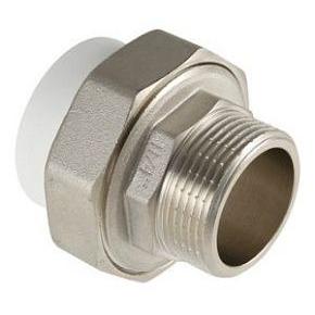 Соединитель  VALTEC  20х3/4"полипропиленовый с переходом на нар.р.(VTp.761.0.02005) разъемный