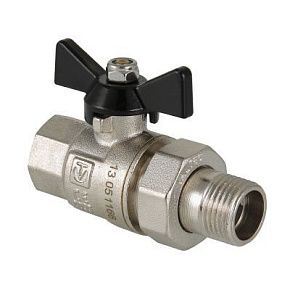 Кран шаровый со сгоном вн/нар. "base" 1/2  (VT.327.N.04 )