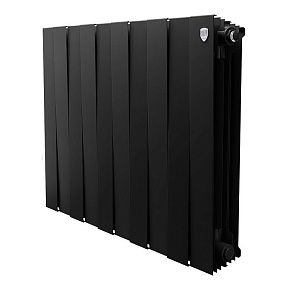 Биметаллический радиатор Royal Thermo - PIANOFORTE Noir Sable 500/100 (черный) 