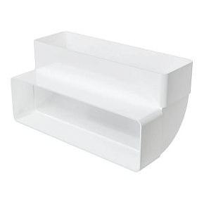 620КВП, Колено вертикальное пластик 90°, 60х204