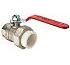 Кран  VALTEC 25х3/4 вн. р.,латунный под полипропилен (VTp.742.0.02505) с полусгоном