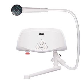 Водонагреватель проточный Zanussi 3-logic 3,5 TS (душ+кран)