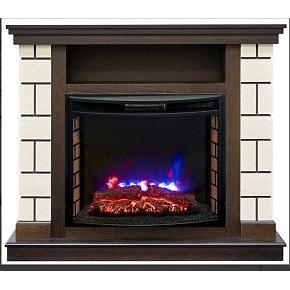 Каминокомплект SALERNO 25,5/26 AO-215 с очагом  QUEEN-S 25.5 (VR25.5)