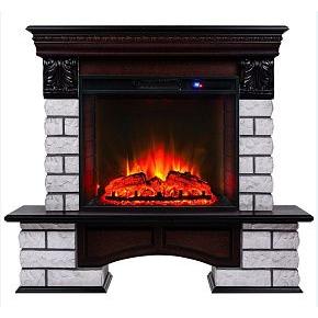 Каминокомплект COUNTRY LUX ROCK FS25/25,5 AO-215 с очагом EVRIKA 25,5 S LED NT (EVR25.5)