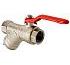 Кран шаровой VALTEC  3/4" со встроенным фильтром, стальная рукоятка вн.-вн.(VT.292.N.05)