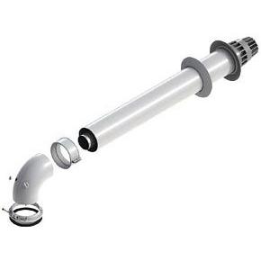 Коаксиальный дымоход 1 м.