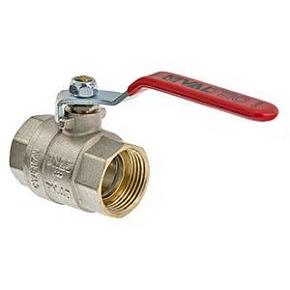 Кран шаровой VALTEC BASE 3/4" стальная рукоятка  вн.-вн. (VT.214.N.05)