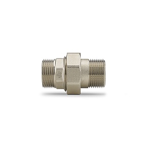 VMTF56-N000505 Разъемное соединение Varmega НР-НР 3/4", с уплотнением o-ring, никелированное