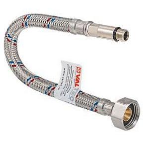 Подводка гибкая для воды М10х35-G1/2 60см. VALTEC, Гайка -Н сталь ( VTf.004.IS.0435060)