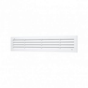 4513РП, Решетка вентиляционная переточная АБС 455х133, бел.