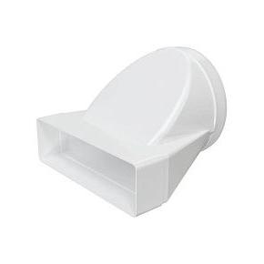 620СП15КП, Переходник СПКП D150 эксцентриковый 60х204 пластик ERA